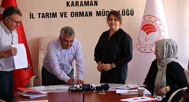 KARAMAN'IN UZMAN ELLERİ SÖZLEŞMELERİ İMZALADI