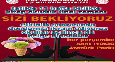 11 HAFTA SÜREN ETKİNLİK FİNAL YAPIYOR