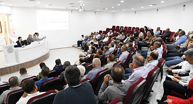 Ağustos Ayı Muhtar Toplantısı Yapıldı