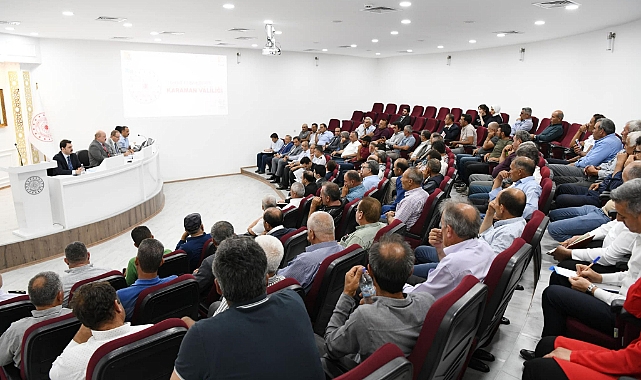 Ağustos Ayı Muhtar Toplantısı Yapıldı