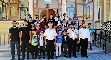 ERMENEK MÜFTÜLÜĞÜ İZCİLERİ DUALARLA UĞURLANDI