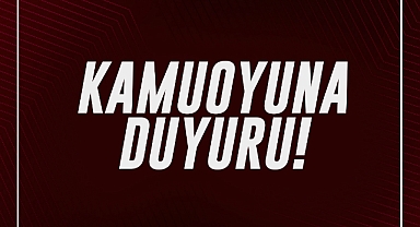 Karaman Futbol Kulübü ''KAMUOYUNA SAYGIYLA DUYURULUR''