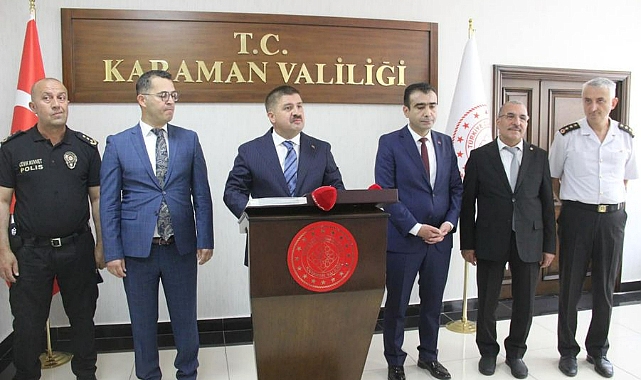 Vali H. Engin Sarıibrahim Görevine Başladı