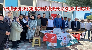 YENİDEN REFAH PARTİSİNDEN AŞURE İKRAMI