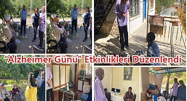 “Alzheimer Günü” Etkinlikleri Düzenlendi