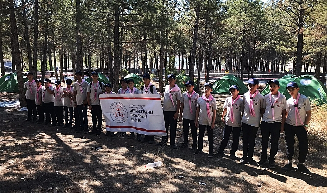 ERMENEK MÜFTÜLÜĞÜ İZCİLERİ KAMPI TAMAMLADI