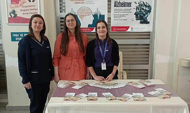 Hastanede Alzheimer Standı Açıldı