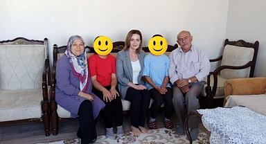 Hatice Sarıibrahim Koruyucu Aileyi Ziyaret Etti.
