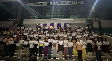 Uyum Programını Tamamlayan BİLSEM Öğrencileri Sertifikalarını Aldı