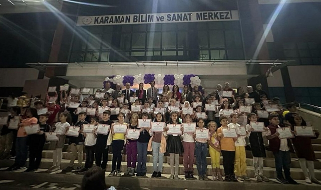 Uyum Programını Tamamlayan BİLSEM Öğrencileri Sertifikalarını Aldı