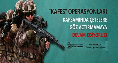 56 İlde Suç Örgütü Üyelerine Yönelik Eş Zamanlı