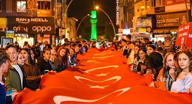 Cumhuriyetimizin 100.Yılında Cumhuriyet Yürüyüşü Gerçekleştirildi