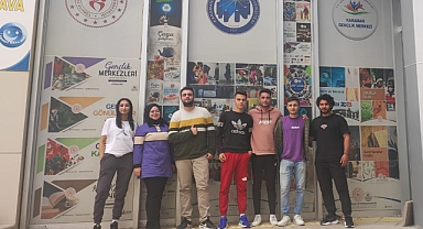 KARAMAN GENÇLİK MERKEZİ KMÜ GENÇ OFİSE ÖĞRENCİLERDEN YOĞUN İLGİ