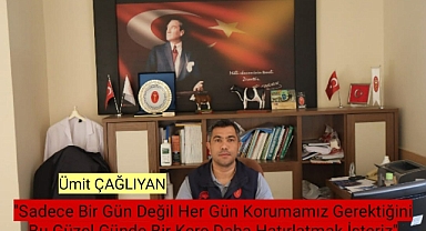 Karaman Veteriner Hekimleri Odası Başkanı Ümit ÇAĞLIYAN 4 Ekim Hayvanları Koruma Günü ile ilgili açıklama yaptı. 