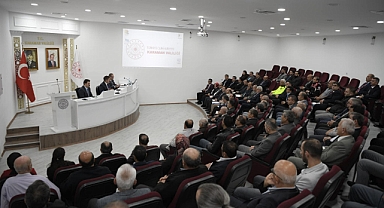 Mahalle Muhtarları Toplantısı Vali H.Engin Sarıibrahim Başkanlığında Gerçekleştirildi