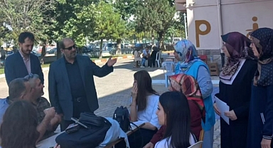 MÜFTÜ KYK YURTLARINA YENİ YERLEŞEN ÖĞRENCİLERİ VE AİLELERİNİ ZİYARET ETTİ