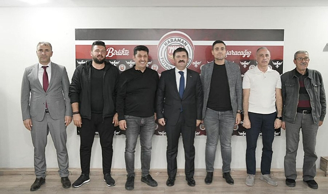 Vali H.Engin Sarıibrahim, Karaman Futbol Kulübü'ne Moral Ziyaretinde Bulundu
