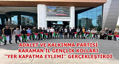 ''YER KAPATMA EYLEMİ''