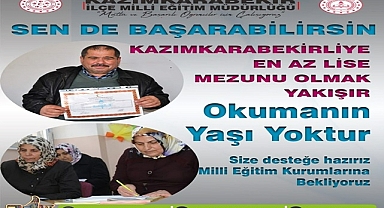 YETER Kİ OKUYUN BİZ DESTEĞE HAZIRIZ