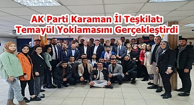 AK Parti Karaman İl Teşkilatı Temayül Yoklamasını Gerçekleştirdi