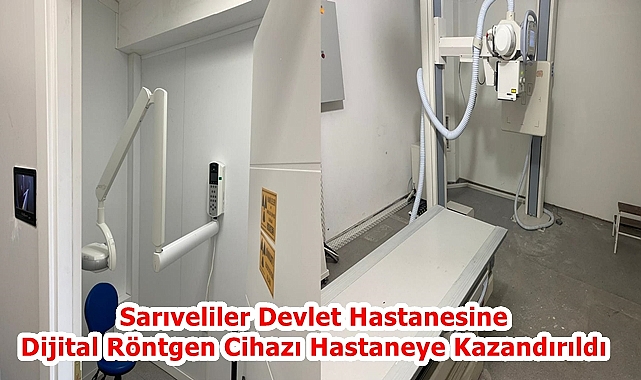 Dijital Röntgen Cihazı Hastaneye Kazandırıldı
