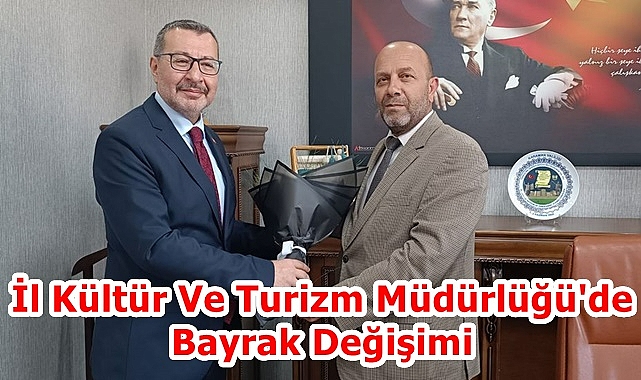 Karaman İl Kültür Ve Turizm Müdürlüğü'de Bayrak Değişimi