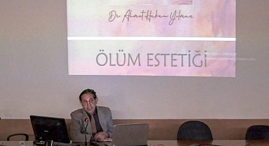 KMÜ’DE ‘ÖLÜM ESTETİĞİ’ KONULU SÖYLEŞİ DÜZENLENDİ