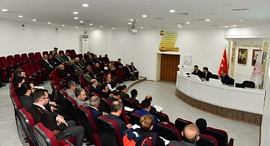 Muhtarlar Toplantısı Yapıldı