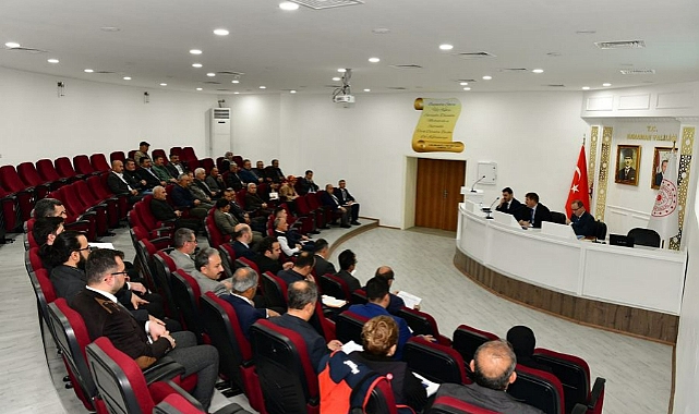 Muhtarlar Toplantısı Yapıldı