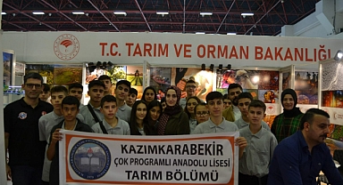 TARIM BÖLÜMÜ ÖĞRENCİLERİMİZ FUARA GİTTİLER