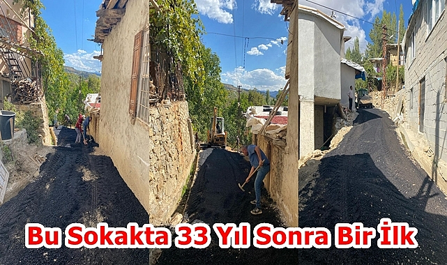 Bu Sokakta 33 Yıl Sonra Bir İlk