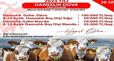 Düve Alım Desteği İle ilgili Akla Gelen Sorular