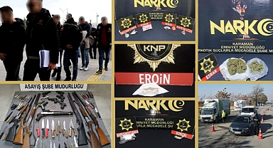 İl Emniyet Müdürlüğü Operasyonlara Devam Ediyor