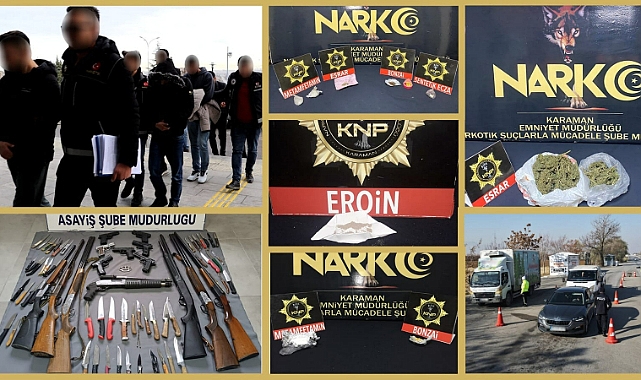 İl Emniyet Müdürlüğü Operasyonlara Devam Ediyor