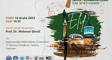 KARAMAN’DA SANATSEVERLER ‘ELİF’TE BULUŞACAK