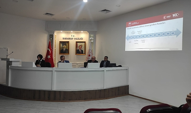 Karaman Tarımsal Üretim Teknik Komitesi Toplandı