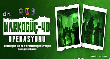Narkogüç-40 Operasyonu'nda 376 Şüpheli Yakalandı