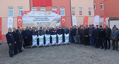 2023 YILINDA DOĞAL AFETTEN ZARAR GÖREN ÇİFTÇİLERE GÜBRE VE YEM DESTEĞİ YAPILDI.
