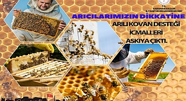 Arılı Kovan Desteği İcmalleri Askıya Çıktı