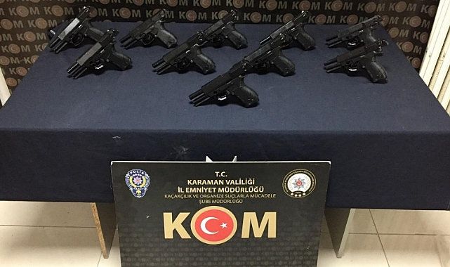 Emniyet Silah Ticaretinin Önlenmesine Yönelik Operasyon Yaptı