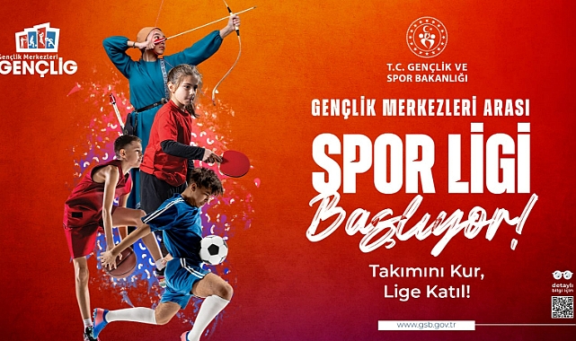 GENÇLİK MERKEZİ SPOR LİGİ BAŞVURULARI BAŞLADI