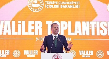 İçişleri BakanıYerlikaya, Sayın Cevdet Yılmaz'ın Katılımıyla Düzenlenen Valiler Buluşması'nda Konuştu