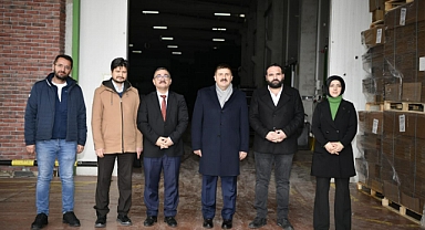 İPARD Programı Kapsamında Erikçi Gıda Elma Depolama Ve Paketleme Tesislerini Ziyaret Edildi
