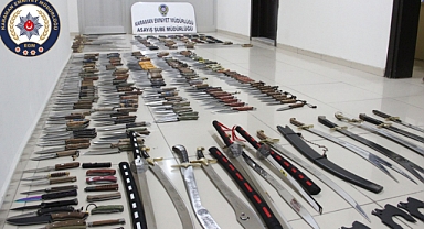 Kanun'a Aykırı Şekilde Bıçak Satışı Yapana Operasyon Yapıldı