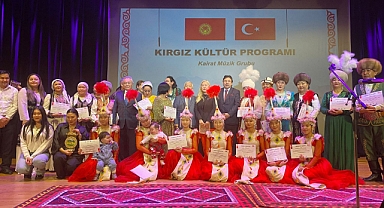 KIRGIZ KÜLTÜR PROGRAMI YAPILDI