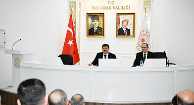 Ocak Ayı Muhtarlar Toplantısı Vali H. Engin Sarıibrahim Başkanlığı'nda Gerçekleştirildi.