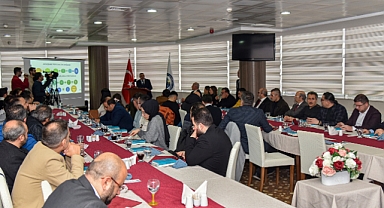 Rektör Mehmet Gavgalı, 10 Ocak Çalışan Gazeteciler Günü'nde Karaman'da görev yapan basın mensupları ile bir araya geldi