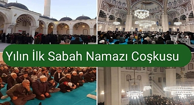 Yılın İlk Sabah Namazı Coşkusu