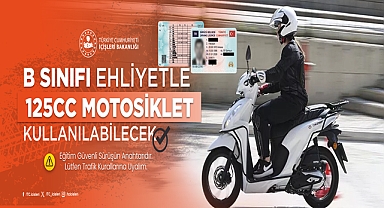 B Sınıf Ehliyetle 122CC Motosiklet Kullanabilecekler