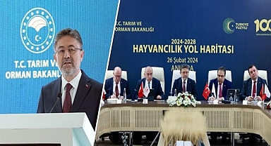BAKAN YUMAKLI, 2024-2028 YILLARINDA UYGULANACAK HAYVANCILIK YOL HARİTASINI AÇIKLADI